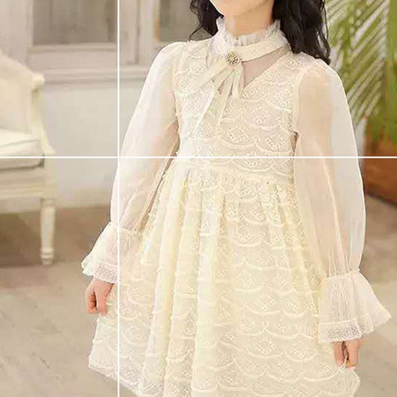 Lace Fabric Dress Wave Polyester for Women's Wear Wholesale Supplier 3